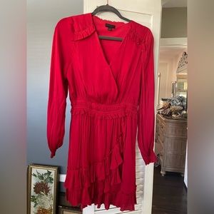 Current Air red ruffle dress